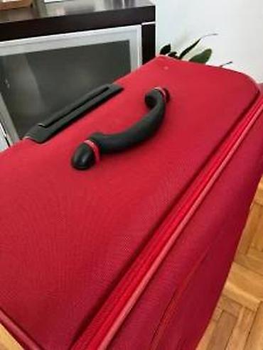 Putni koferi i torbe: Veliki crveni kofer na točkiće – Stratic - Brend: Stratic (logo na — 15