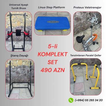 Бутсы: Ev Şəraitində, Az işlənmiş 5-li Komplekt idman Seti 490 Azn Set-ə