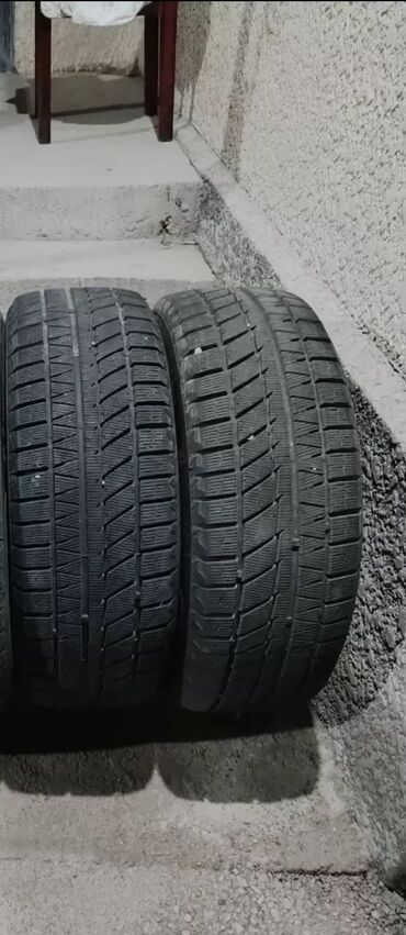 Шины: Шины 215 / 60 / R 16, Зима, Б/у, Пара, Легковые, Dunlop