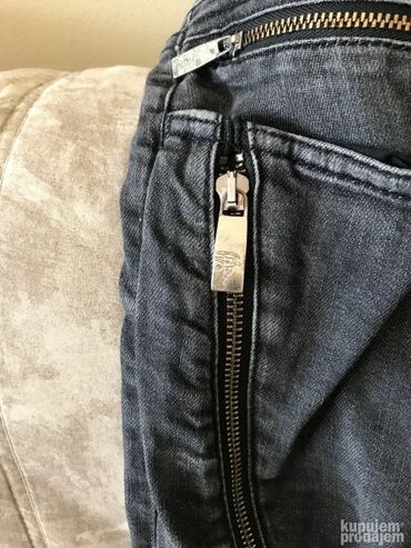 Farmerke: Original VERSACE farmerice 36 NOVE 100% cotton Polustruk 48cm — 11