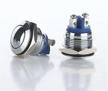 torbe za alat: VODOOTPORNI POTISNI TASTER METALNI FI16MM | Vodootporni potisni — 1