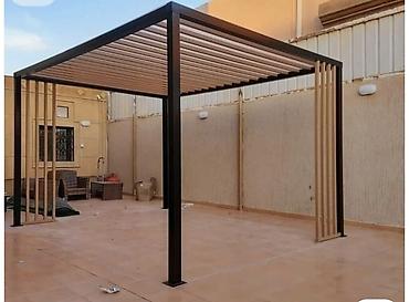 Bağ çətirləri: Bağ üçün müasir pavilon/perqola və bağ evləri – dizayn və quraşdırma — 9