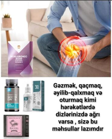 Sağlamlıq üçün.Və oynaq ağrıları üçün müalicə