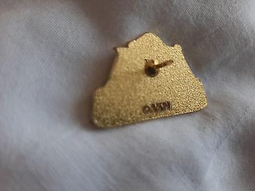 gold: Металлический коллекционный значок St. Petersburg (Санкт-Петербург) — 2