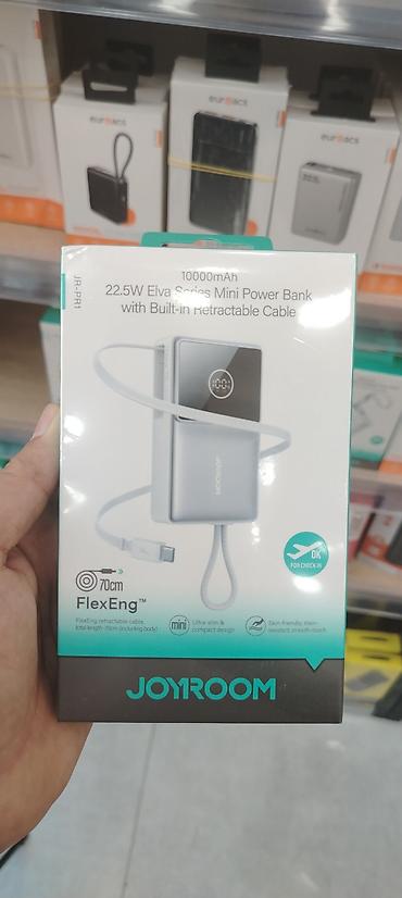 li ion: Euroacs və Joyroom powerbank modelləri 1) Euroacs EU-PB13 – LED — 2
