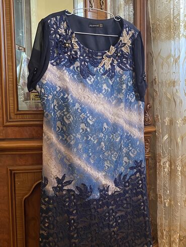 Коктейльные платья: Коктейльное платье, Миди, 5XL (EU 50)