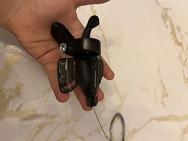 Велоаксессуары: Shimano ön ötürücü üçün barmaq tipli sürət dəyişdirici (3 pillə) - — 1