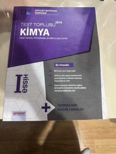 kimya 2 hisse pdf: Kimya test toplusu 1ci hissə