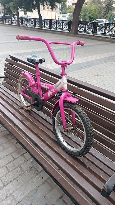 Uşaq velosipedləri: İşlənmiş İki təkərli Uşaq velosipedi 16", sürətlərin sayı: 1, Ödənişli çatdırılma — 2