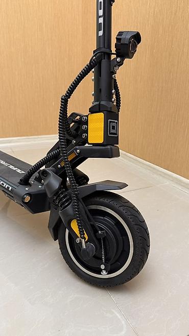 Электротранспорт: Dualtron elektrik skuter - Güclü ikiqat amortizasiya sistemi: ön və — 2