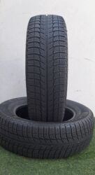центр шины: Шины 195 / 65 / R 15, Зима, Б/у, Пара, Япония, Michelin
