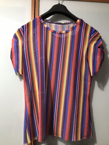 svilena bluza zara: Zara, S (EU 36), Prugasti, bоја - Šareno