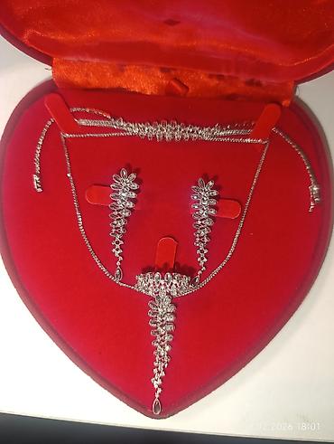 Zərgərlik dəstləri: Ağ qızıl, 585 Əyar — 13