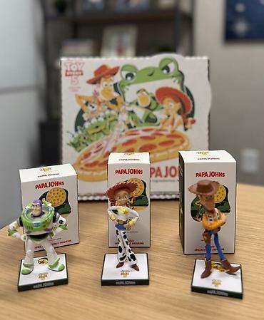 осд фигурки: Aliram Toy Story kolleksiya fiqurları – Papa John’s xüsusi buraxılış — 1