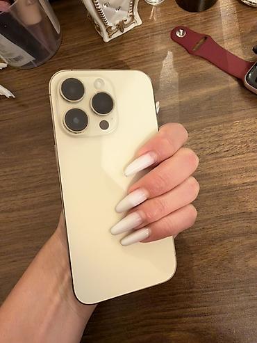 iphone 8plus barter: IPhone 14 Pro, Qızılı, Face ID — 7