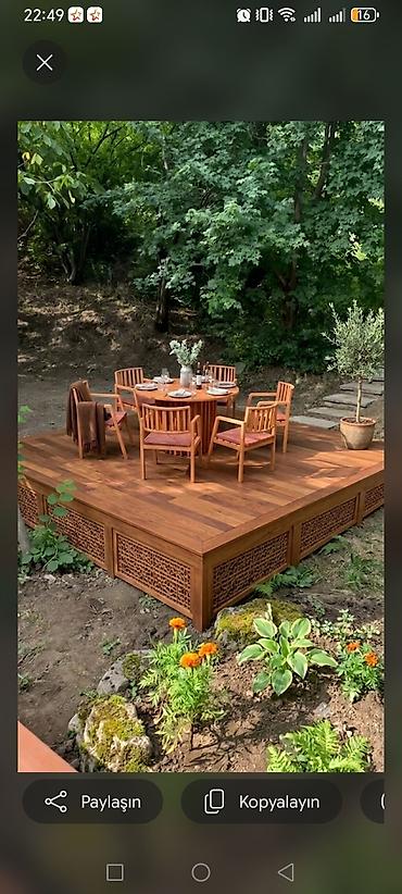 restoran stullari: Dördbucaq masa, Stullar ilə, Açılmayan, Taxta — 5