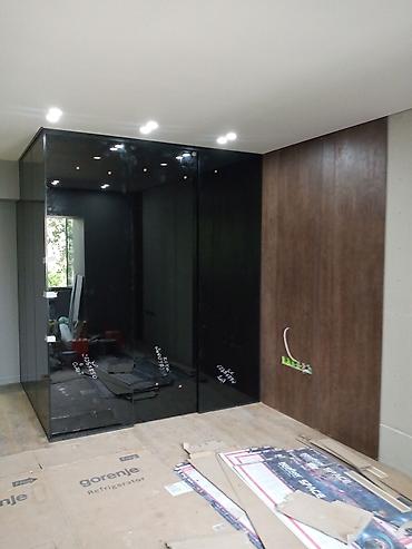 Перегородки на заказ: На заказ Цельностеклянная перегородка, Для офиса, Бронированное стекло, Монтаж, Демонтаж, Бесплатный замер — 14