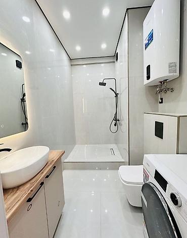 Продажа квартир: 2 комнаты, 58 м², Асанбай мкр Элитка, 8 этаж, Дизайнерский ремонт — 9