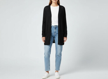 sweter z odkrytymi ramionami zara: In Extenso, Kardigan damski, rozmiar 2XL