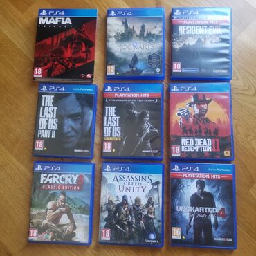 nintendo wii igrice: PS4 igrice u odlicnom stanju!