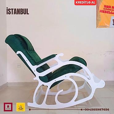 Kreslolar: Yeni, Kreslo-kaçalka, Parça, Kredit var, Ünvana pulsuz çatdırılma — 3
