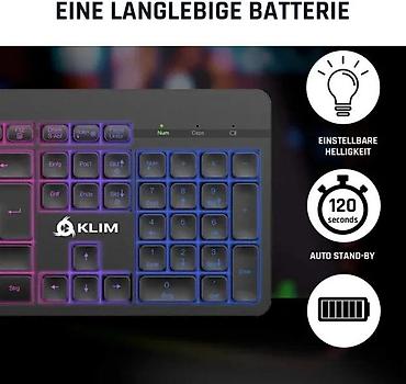 tv box android 14: KLIM LIGHT V2 NEMACKA BEZICNA RGB TASTATURA ZA PC MAC PS4I 5 | Cene — 7