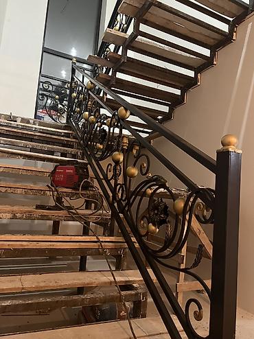 Изготовление перил: Изготовление перил Материал: Кованное железо, Наружные, Бесплатная доставка — 44
