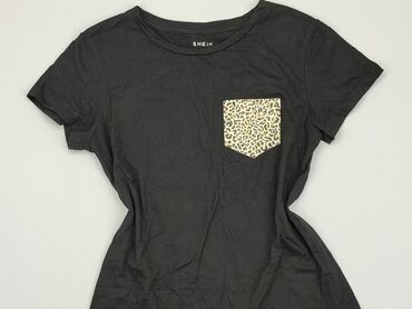 czarna sukienki shein: T-shirt, Shein, S (EU 36), condition - Very good