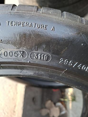 mishelin: Шины 295 / 40 / R 20, Лето, Б/у, Пара, Внедорожные (АТ/МТ), Германия, Michelin — 6