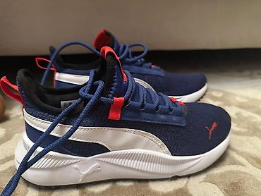 кеды лакосте: Кроссовки Puma, детские/подростковые (модель с логотипом на язычке и — 1