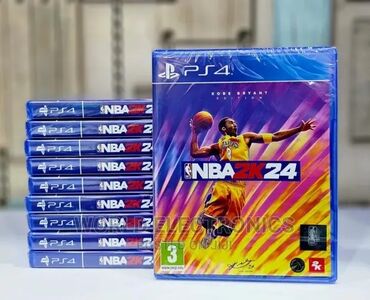 Oyun diskləri və kartricləri: Ps4 NBA 2k24