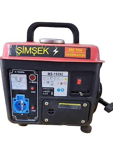 eboksit satilir: Məhsul №: 7291 Məhsulun adı: Benzin generatoru Şimşek SM950 Brend: No — 1