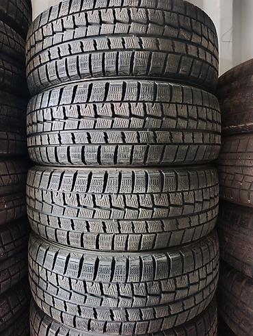 Шиналар 205 / 55 / R 16, Кыш, Колдонулган, Комплект, Жеңил унаалар, Жапония, Dunlop