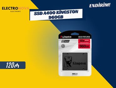 Prosessorlar: Daxili SSD disk Kingston, > 8 TB, 2.5", Yeni