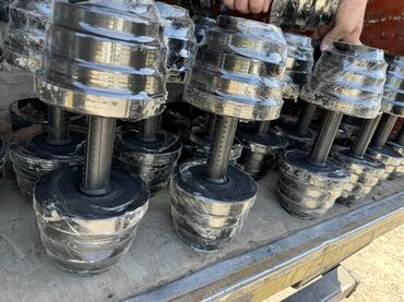 Гантели: Гантели 💪🏻 ▫️разборные 1кг=170сом 🔸Размеры с учётом цен: ▪️1+1кг = 500 — 8