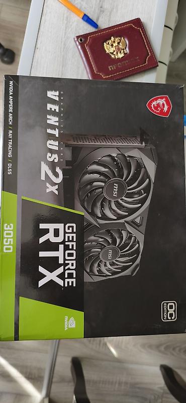 komputer ekran kartı: MSI GeForce RTX 3050 Ventus 2X OC (NVIDIA)

KAROPKASI — 1