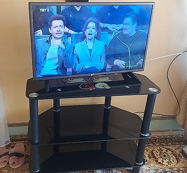 ТВ и видео: LG televizor + şüşə TV stendi - 82 Ekran - Pultu var Televizor — 2