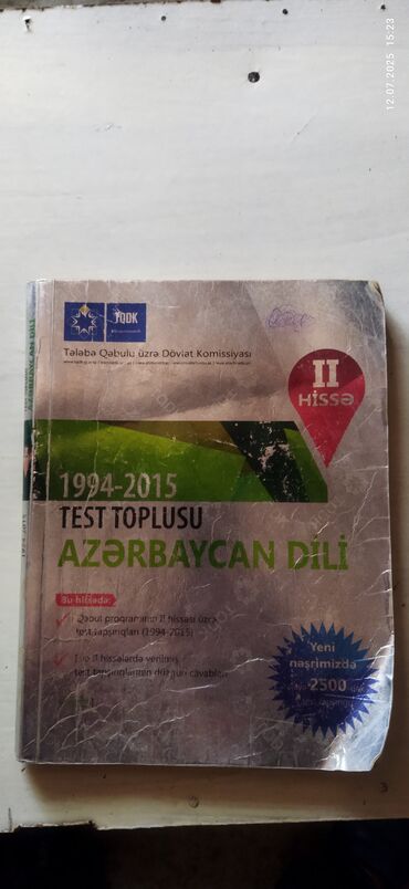 Digər kitablar və jurnallar: DƏRSLİK KİTABLAR 1 ƏDƏDİ - 2 AZN 23 ədəd muxtəlif — 20