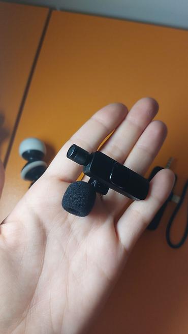 Mikrofonlar: İşlənmiş Simsiz (Bluetooth) Mikrofon Pulsuz çatdırılma — 4