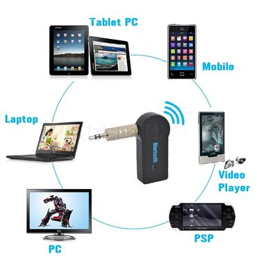 Audio: Wireless Bluetooth Aux Receiver Wireless BLUETOOTH RECEIVER je stereo