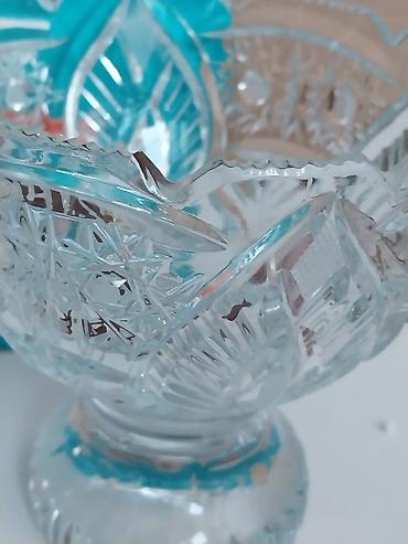 Şüşə konfet qabı – GLASSFORM ABKA “Candy Box” - Material: qalın