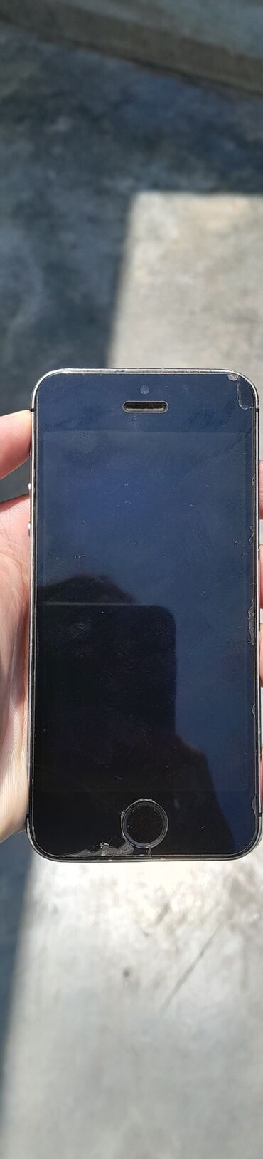 Apple iPhone: IPhone 5s, 32 GB, Matte Space Gray, Barmaq izi