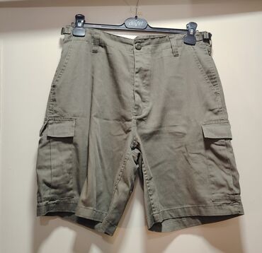 new yorker kaput: Shorts, L (EU 52), color - Khaki, Cotton