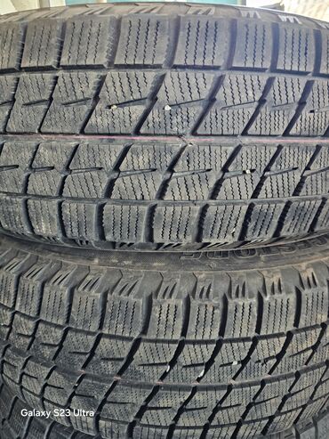 Шины: Шины 215 / 65 / R 16, Зима, Б/у, Пара, Легковые, Япония, Bridgestone