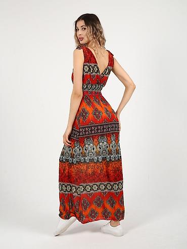 Повседневные платья: Платье размер 42-48/, ткань холодок, производство Индия, расцветок — 7