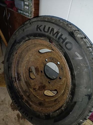 w210 55: Шины 145 / R 13, Лето, Б/у, 1 шт, Грузовики/Автобусы, Корея, Kumho — 3