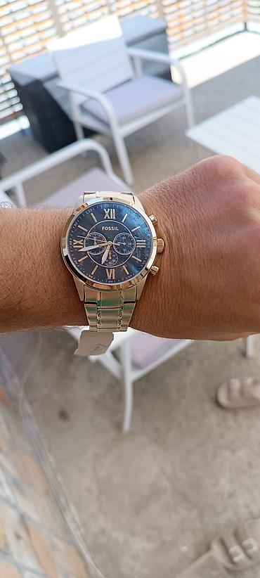 2000 dinara: 100%nov i original Fossil muški ručni sat – hronograf, kućište i — 5