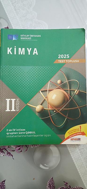 природа 5 класс мсо 1: Məhsul: “Kimya – 2025 Test Toplusu”, II hissə Nəşriyyat/layihə — 1