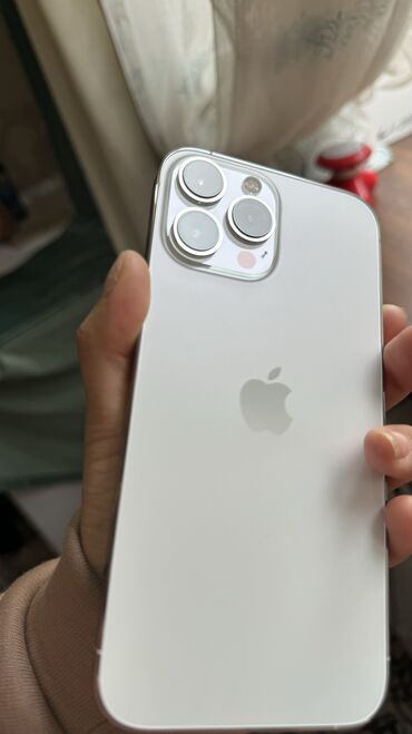 китайский айфон 13 про мах: IPhone 13 Pro Max, Б/у, 256 ГБ, Белый, Зарядное устройство, Защитное стекло, Чехол, 87 %