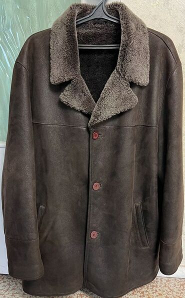 сумка мужская через плечо: Мужская куртка, 7XL (EU 54), H&M, Б/у, цвет - Коричневый, Самовывоз